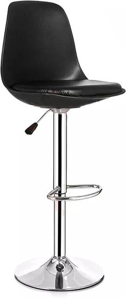 DPI Modern Height Adjustable & Revolving Kitchen Chair with Heavy Duty Chrome Base Metal Bar Stool