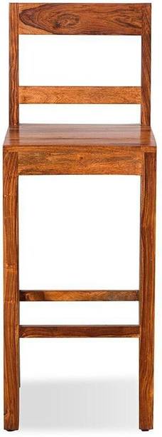 SHRI MINTU'S ART Louis Solid Wood Bar Chair