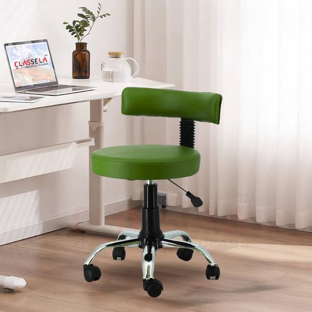 CLASSELA Ketto Parlour client chair for space management & 1 year warranty Foam Bar Stool