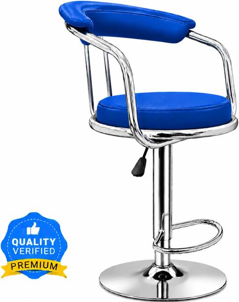 neo chair Classic Blue Revolving | Kitchen | Café | Stores | Leatherette Metal Bar Stool