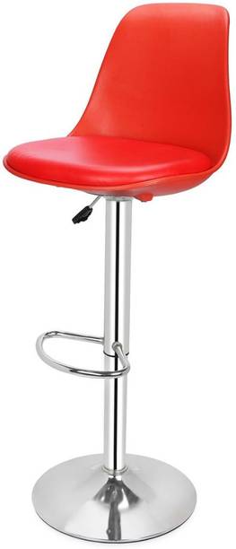 ACTIVA Rapid Bar Stool with Adjustable Height|Swivel Metal Stool Chair For Bar/Cafe| Metal Bar Stool