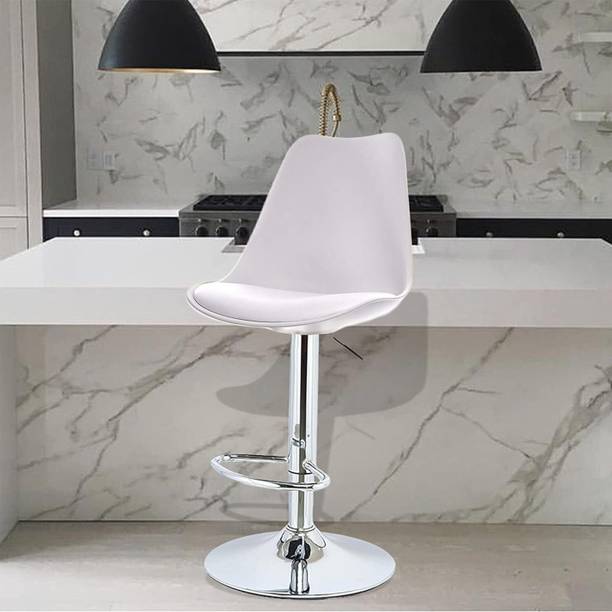 Pruthi Collections Revolving Height Adjutable Premium Bar Stool Chair (Pack of 1) Foam Bar Chair