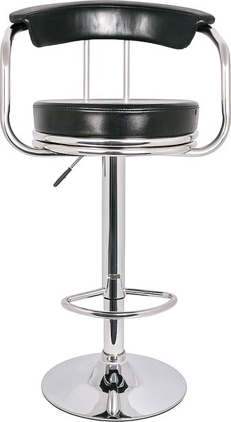 GalaxyGraceFurniture Black Bar Stool Premium Quality Height Adjustable Leatherette Bar Stool