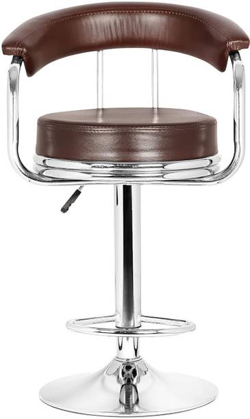 SEATFIT Adjutable Height, Revolving Bar Stool Chair for cafe, Restro, Kitchen Metal Bar Stool