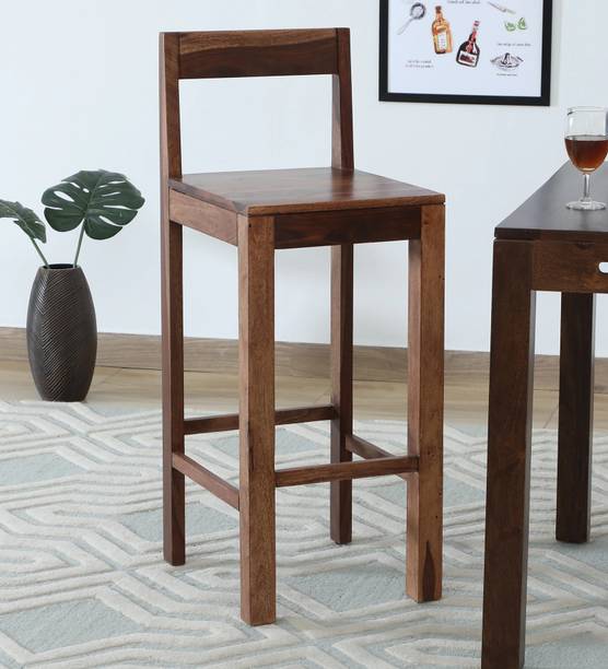 Woodsworth From Pepperfry Enkel Sheesham Wood Bar Chair and Bar Furniture Solid Wood Bar Chair