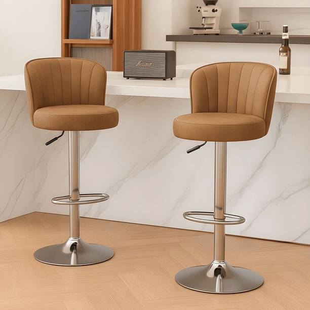 CHAIRTECH RoyalArc | Revolving | Height Adjustable | Kitchen / Café / Stores / Bar Chair Leatherette Bar Chair