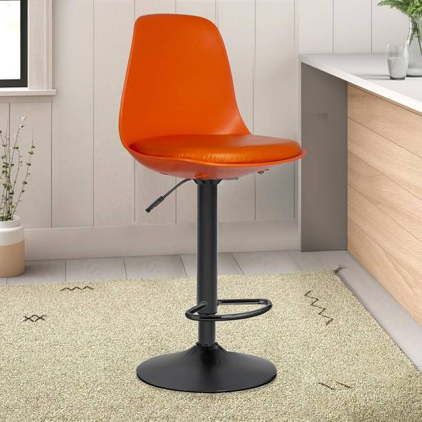 ASTRIDE Rapid High Bar Chair,Kitchen Stool,2 Years Warranty,Rust-Proof Heavy Duty Base Plastic Bar Stool