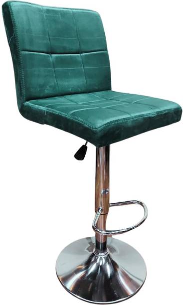Flipkart Perfect Homes Adjustable Swivel, Armless, Kitchen Counter Leatherette Bar Stool