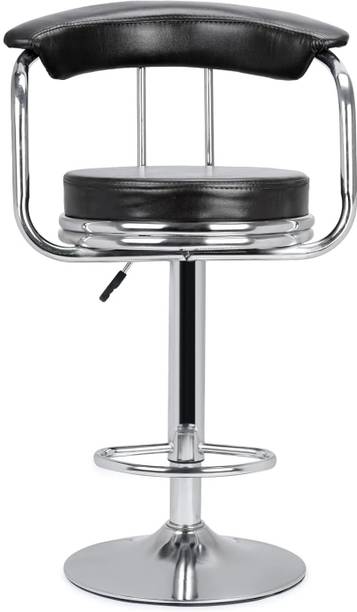 Ayush Traders Bar Chair Adjustable & 360° Revolving | for Kitchen, Office, Shops & Dinning Leatherette Study Arm Chair