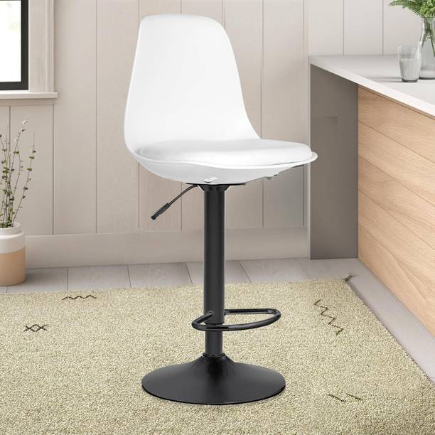 ASTRIDE Rapid High Bar Chair,Kitchen Stool,2 Years Warranty,Rust-Proof Heavy Duty Base Plastic Bar Stool