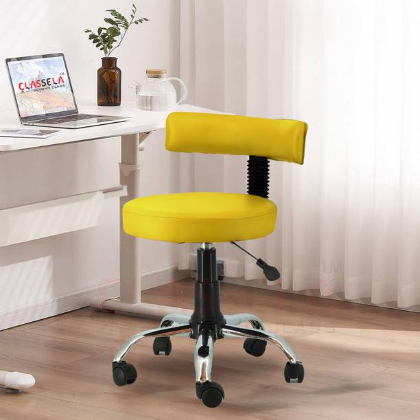 CLASSELA Ketto Parlour client chair for space management & 1 year warranty Foam Bar Stool