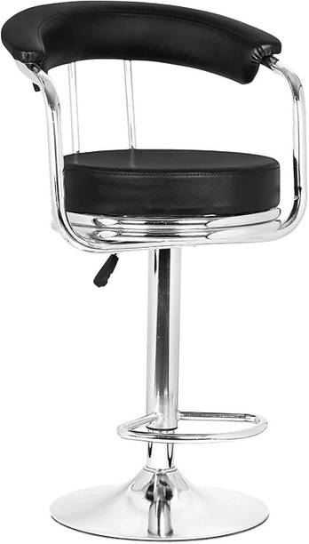 neo chair Classic Black Revolving | Kitchen | Café | Stores | Leatherette Metal Bar Stool