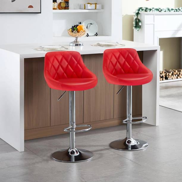 CHAIRTECH UPTO 5 YEARS WARRANTY Bar Chair |Bar Stool Leatherette Bar Chair