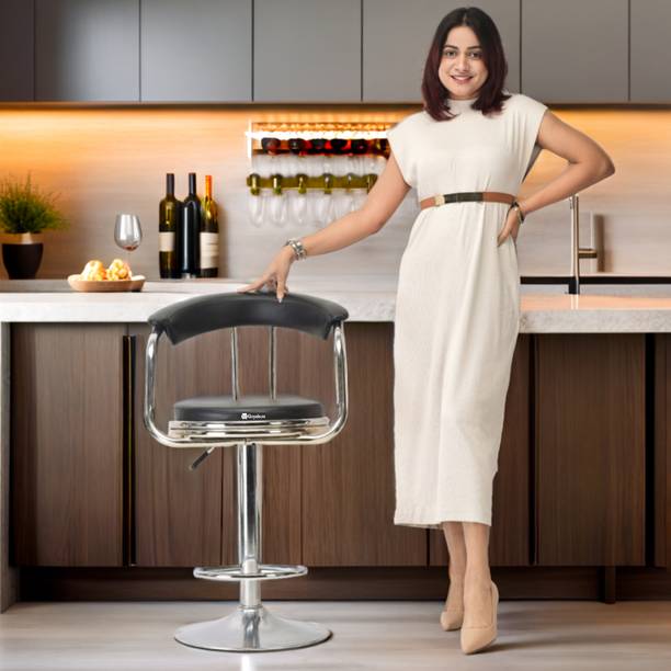 TARUN GRAMUDYOG Adjustable Bar Stool Swivel Design Height Control for Kitchen and Home Bar(1pc) Metal Bar Stool