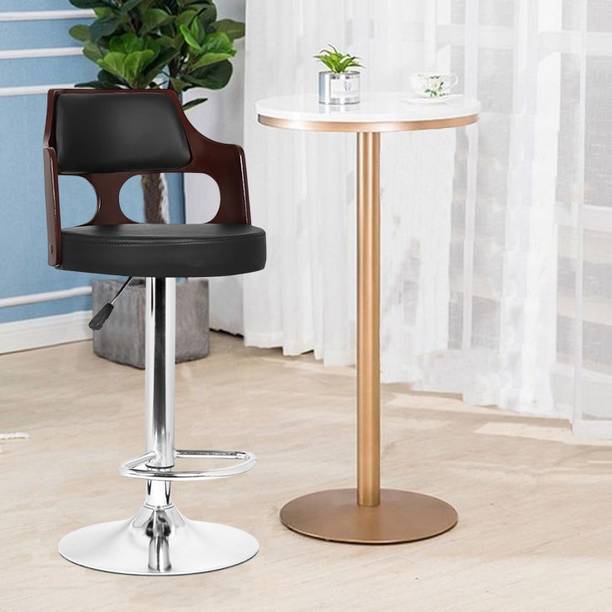 MAESTRO Classic Black Revolving | Height Adjustable | Kitchen / Café / Stores | Leatherette Bar Stool