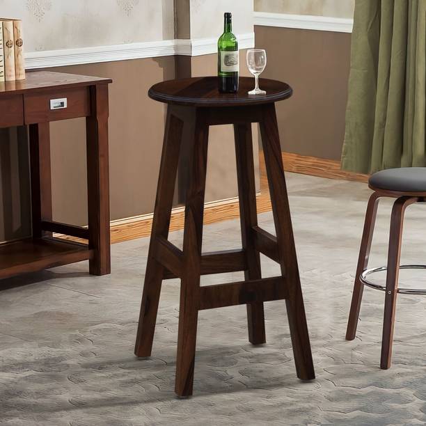 ROOFWOOD Sheesham Wood Bar Stool And Chair Solid Wood Bar Chair Solid Wood Bar Stool