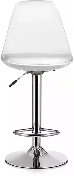 DPI Modern Height Adjustable & Revolving Kitchen Chair with Heavy Duty Chrome Base Metal Bar Stool