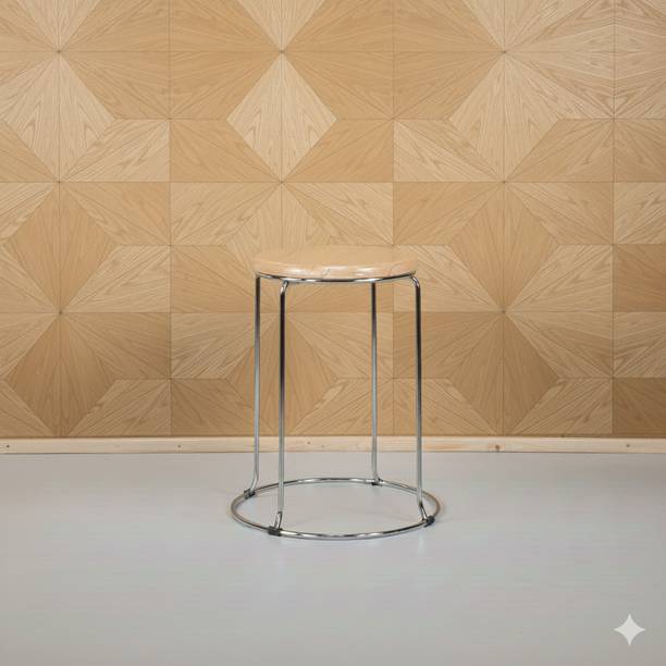 TheGoodLuck The "Everywhere Stool" – From Kitchen to Clinic Solid Wood Bar Stool