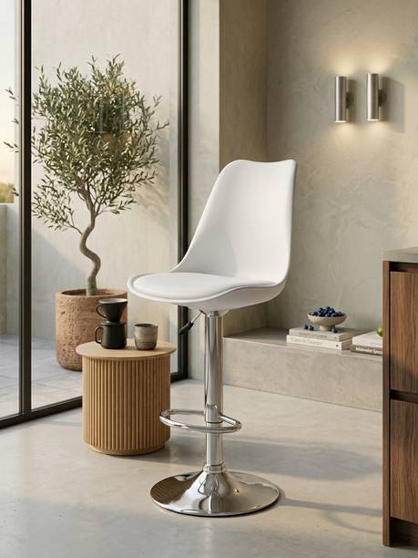ACTIVA Rapid Bar Stool with Adjustable Height|Swivel Metal Stool Chair For Bar/Cafe| Metal Bar Stool