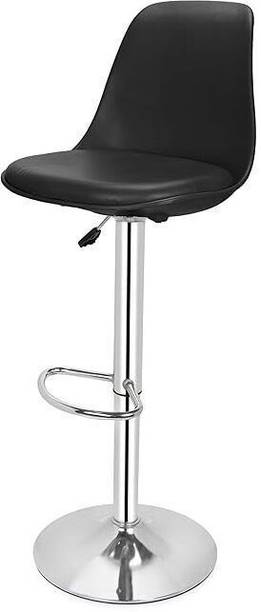 SEATFIT Adjutable Height, Revolving Bar Stool Chair for cafe, Restro, Home Metal Bar Chair