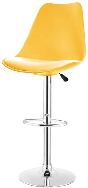 ACTIVA Rapid Bar Stool with Adjustable Height|Swivel Metal Stool Chair For Bar/Cafe| Metal Bar Stool