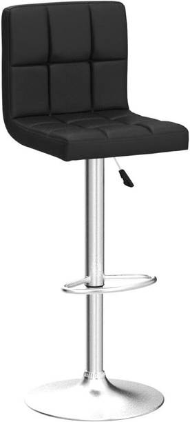 Flipkart Perfect Homes Adjustable Swivel, Armless, Kitchen Counter Leatherette Bar Stool