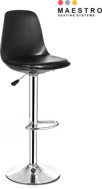 MAESTRO Revolving Height Adjutable Premium Bar Stool Chair (Pack of 1) Foam Bar Chair