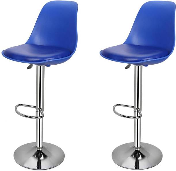 ACTIVA Rapid Bar Stool with Adjustable Height|Swivel Metal Stool Chair for Bar/Cafe| Metal Bar Stool