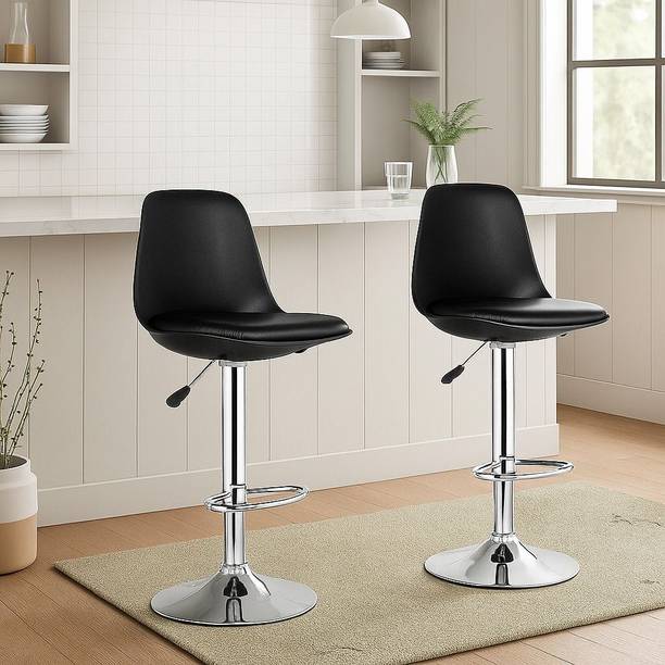 NITYAM Premium Quality Bar Stools Adjustable Height For Kitchen Office Home Shop Cafe Metal Bar Stool