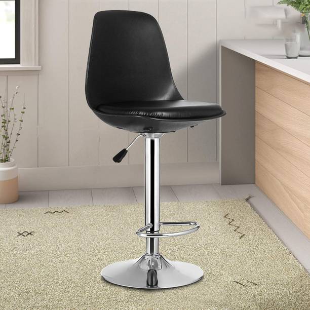 NITYAM Premium Quality Kitchen Bar Stool Chair With Adjustable Height Metal Bar Stool