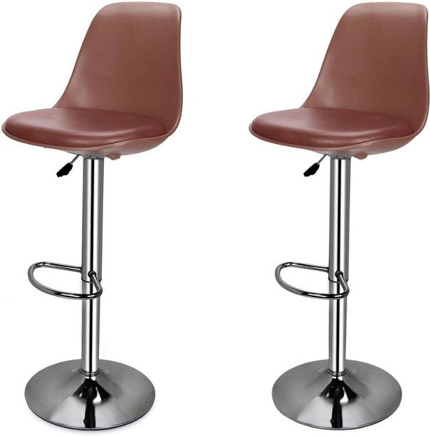 ACTIVA Rapid Bar Stool with Adjustable Height|Swivel Metal Stool Chair for Bar/Cafe| Metal Bar Stool