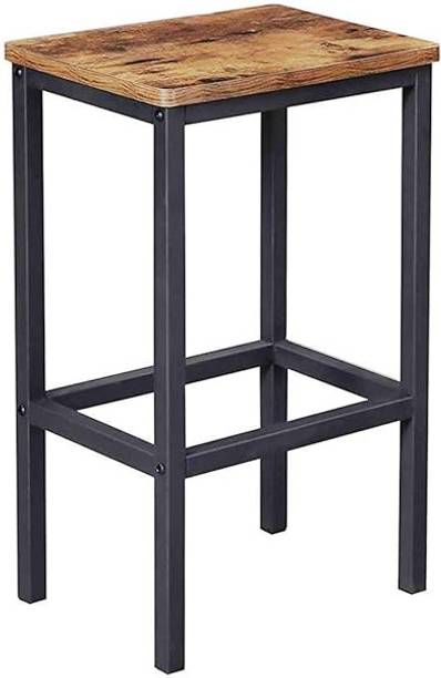krayog KRAYOG Prime with Chrome Metal Frame – Home, Office & Café Engineered Wood Bar Stool