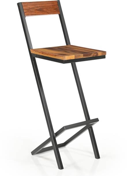 Wakeup India Sevio Sheesham Solid Wood Bar Chair