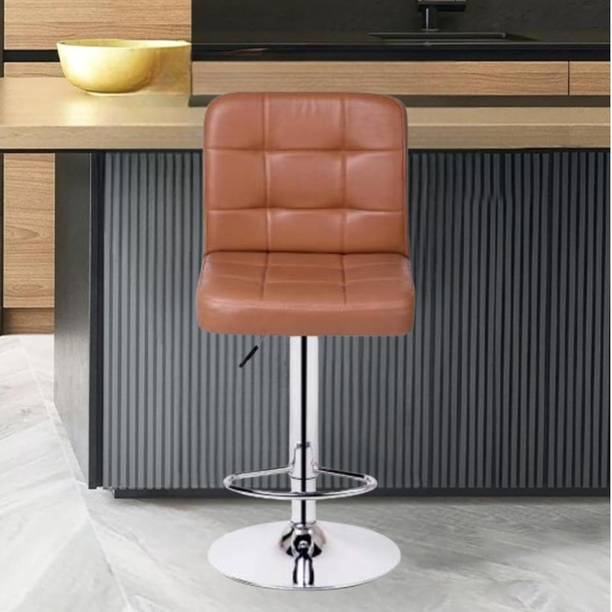 Da URBAN Cadbury Beige | Revolving | Height Adjustable | Kitchen \ Café \ Store | Leatherette Bar Stool