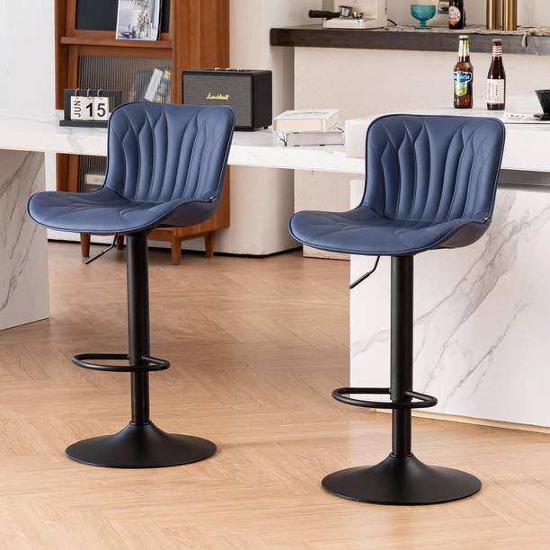 FD Furnituredeal Unique Pack of 2 Bar Stool Leather 3 year warranty Leatherette Bar Stool Leatherette Bar Stool