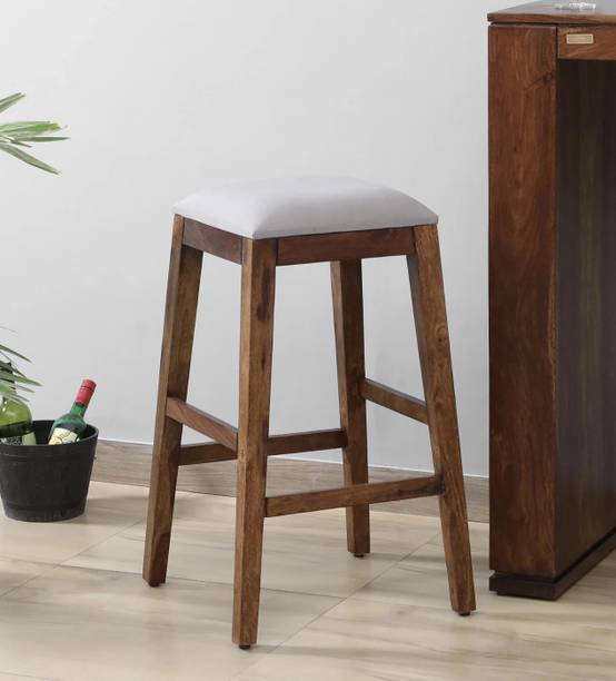 ardasinterior Segur Sheesham Wood Bar Stool In Provincial Teak Finish Solid Wood Bar Stool