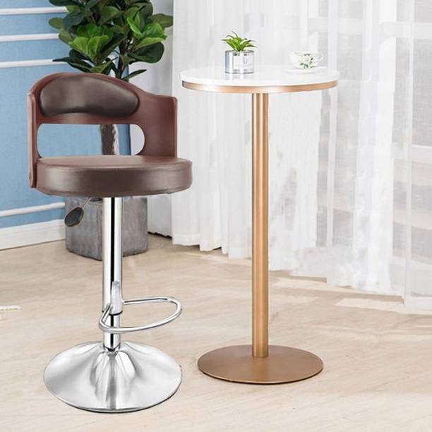 MAESTRO Classic Brown Revolving | Height Adjustable | Kitchen / Café / Stores | Leatherette Bar Stool