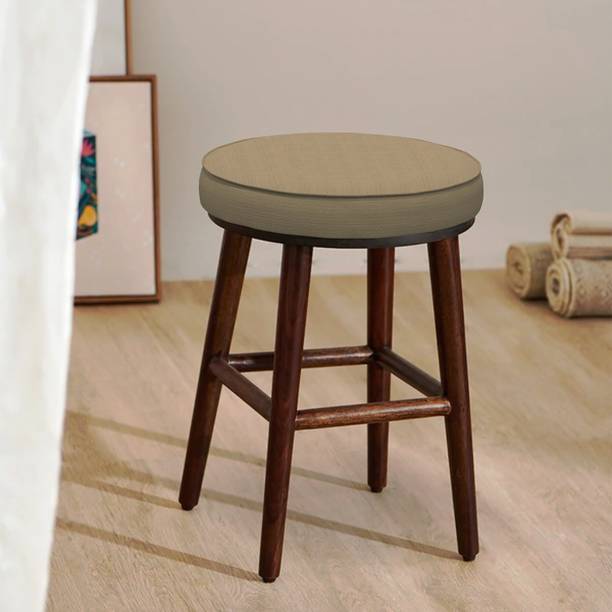 chumbak Solid Wood Bar Stool