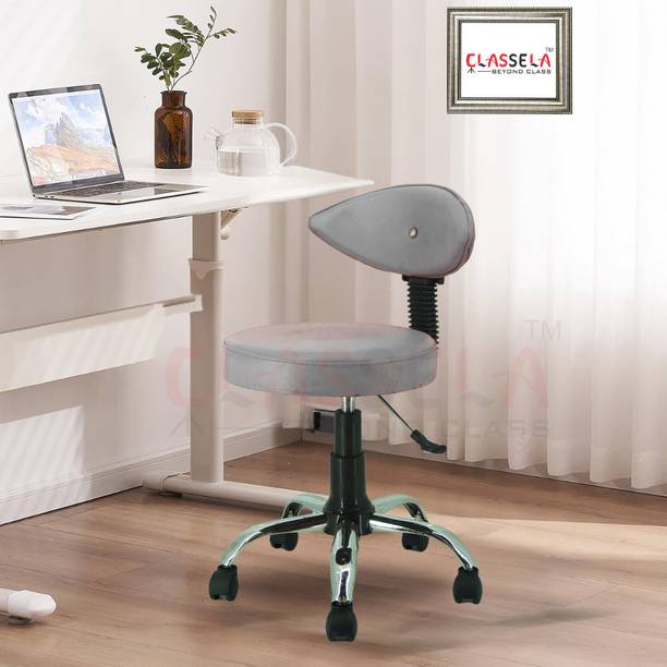 CLASSELA Ketto Parlour/client/Kids/shops/salon/bar chair for Small space & 1 year wrty Foam Bar Stool