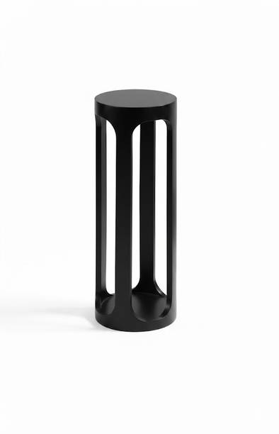 Anacraft Solid Wood Round Side Table | Modern End Table Premium Living Room Solid Wood Bar Stool