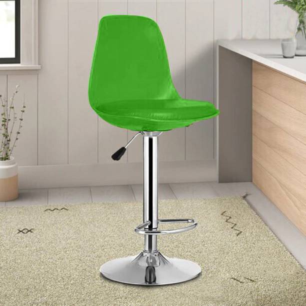 MAESTRO Arihant Bar Stool|Revolving|Height Adjustable|Kitchen|Café|Store|(Green) Natural Fiber Bar Stool