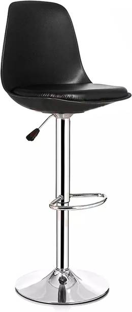 DPI Modern Height Adjustable & Revolving Kitchen Chair with Heavy Duty Chrome Base Metal Bar Stool