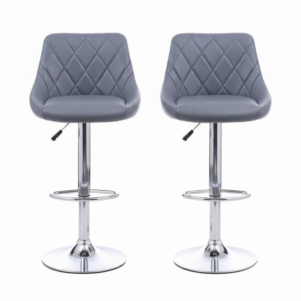 SEATFIT Louver Bar Stool for Kitchen Island, Breakfast Counter & Dining Solid Wood Bar Stool