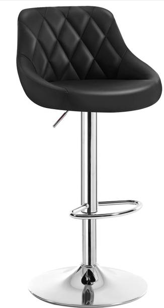 DPI RAKSIN Exterior, Adjustable Swivel Chrome Gas Lift, Steel Footrest & Base Fabric Bar Stool