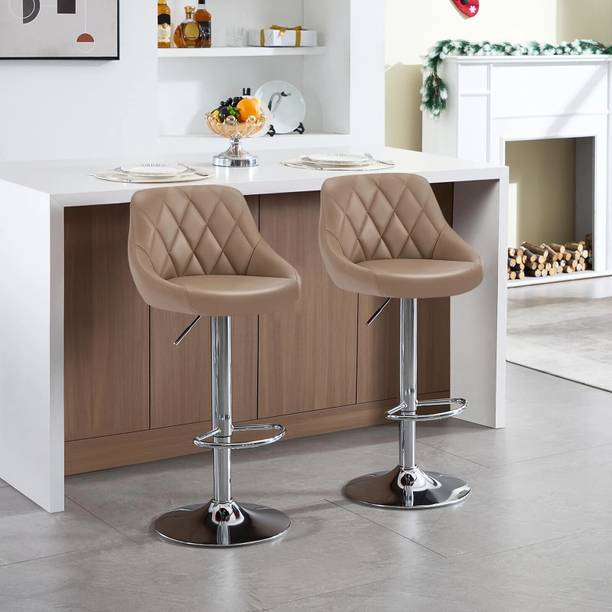 CHAIRTECH UPTO 5 YEARS WARRANTY Bar Chair |Bar Stool Leatherette Bar Chair