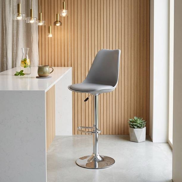 ACTIVA Rapid Bar Stool with Adjustable Height|Swivel Metal Stool Chair For Bar/Cafe| Metal Bar Stool
