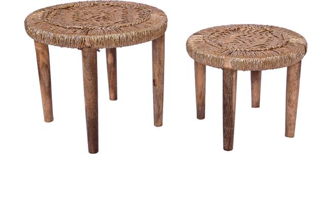 EKOH HOME Solid Wood Bar Stool