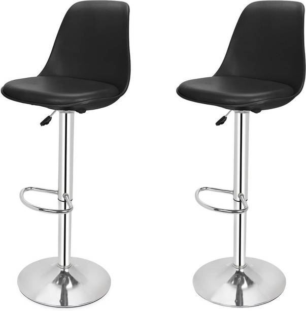 Binani Rapid Bar Stool with Adjustable Height|Swivel Metal Stool Chair for Bar/Cafe| Metal Bar Stool
