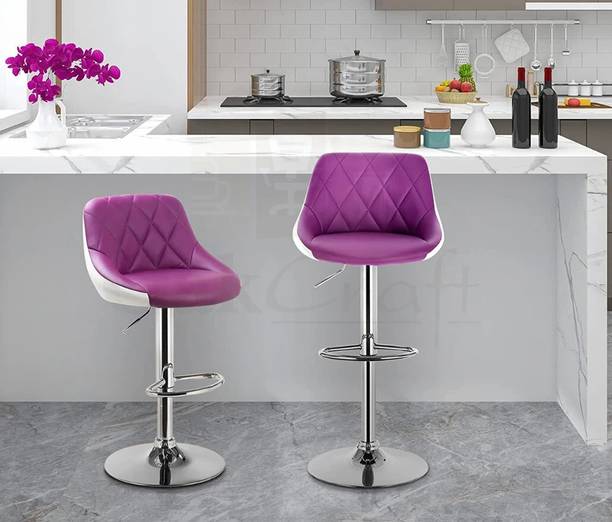 CHAIRTECH UPTO 5 YEARS WARRANTY Bar Chair |Bar Stool Leatherette Bar Chair