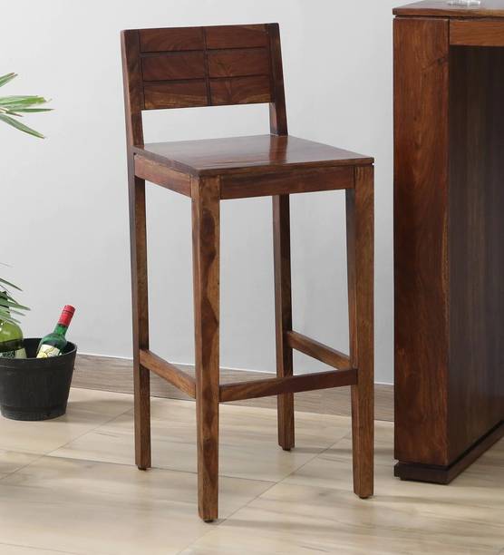 Allie Wood Solid Wood Bar Chair